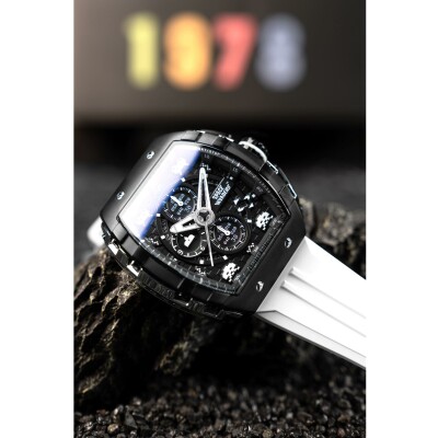 Montre Nubeo Magellan Chronograph Space Invaders Limited Edition NB-6024-SI-09