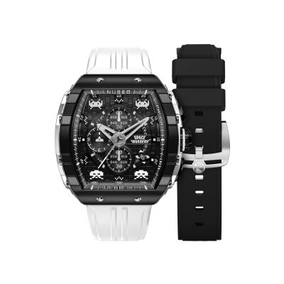 Montre Nubeo  Magellan Chronograph Space Invaders Limited Edition NB-6024-SI-09