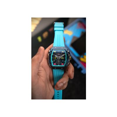 Montre Nubeo  Magellan Chronograph Space Invaders Limited Edition NB-6024-SI-0A