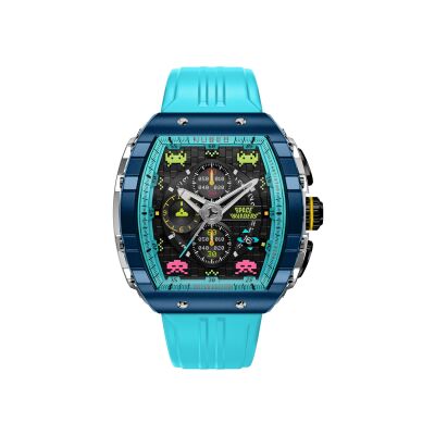 Montre Nubeo  Magellan Chronograph Space Invaders Limited Edition NB-6024-SI-0A