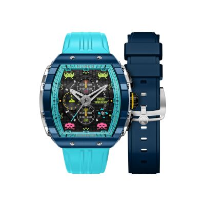 Montre Nubeo  Magellan Chronograph Space Invaders Limited Edition NB-6024-SI-0A