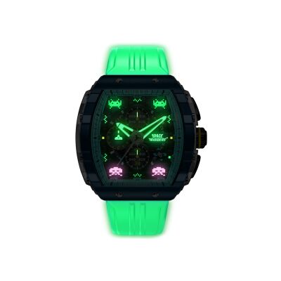 Montre Nubeo  Magellan Chronograph Space Invaders Limited Edition NB-6024-SI-0A