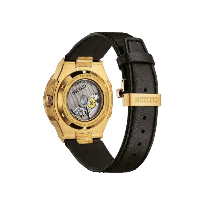 Montre Citizen Series 8 GMT 5th Anniversary Damascus Carbon NB6092-01E, édition limitée