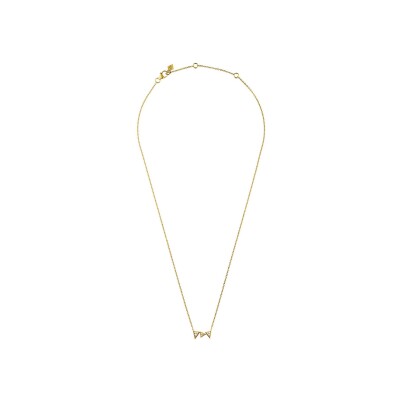 Collier Akillis Capture Me en or jaune et diamants