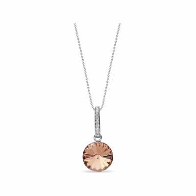 Collier Spark Candy Chic en argent et cristaux