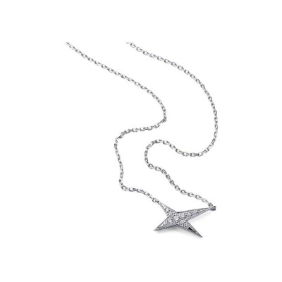 Collier Mauboussin Valentin For You en or blanc et diamants