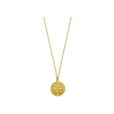Collier N°3 Bijoux en acier doré