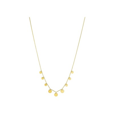 Collier N°3 Bijoux en acier doré