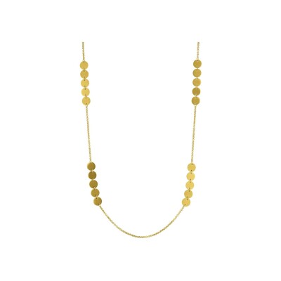 Sautoir N°3 Bijoux en acier doré