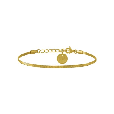 Bracelet N°3 Bijoux en acier doré