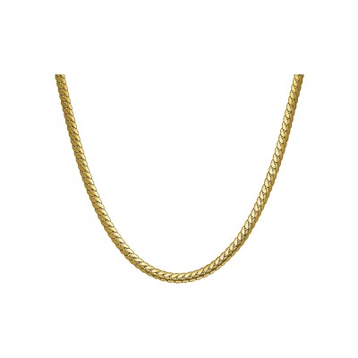 Collier N°3 Bijoux en acier doré