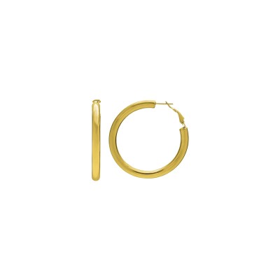 Boucles d'oreilles N°3 Bijoux en acier doré