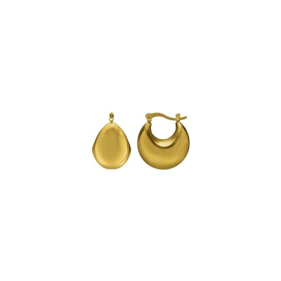 Boucles d'oreilles N°3 Bijoux en acier doré