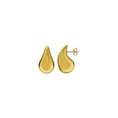 Boucles d'oreilles N°3 Bijoux en acier doré