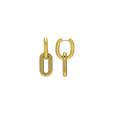 Boucles d'oreilles N°3 Bijoux en acier doré