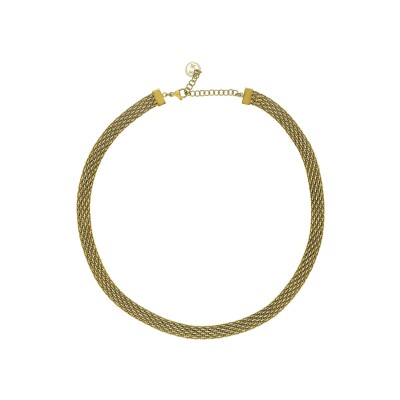 Collier N°3 Bijoux en acier doré