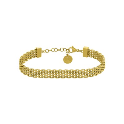 Bracelet N°3 Bijoux en acier doré