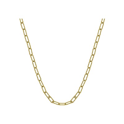 Collier N°3 Bijoux en acier doré