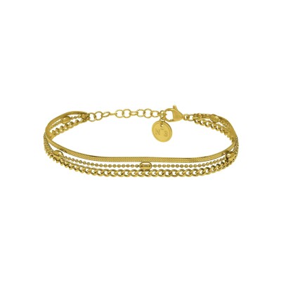 Bracelet N°3 Bijoux en acier doré