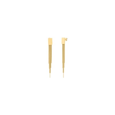 Boucles d'oreilles N°3 Bijoux en acier doré