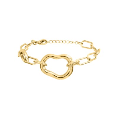 Bracelet N°3 Bijoux en acier doré