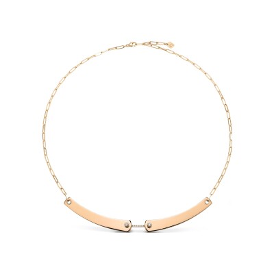 Collier Nouvel Héritage Mood Business Meeting en or rose et diamants