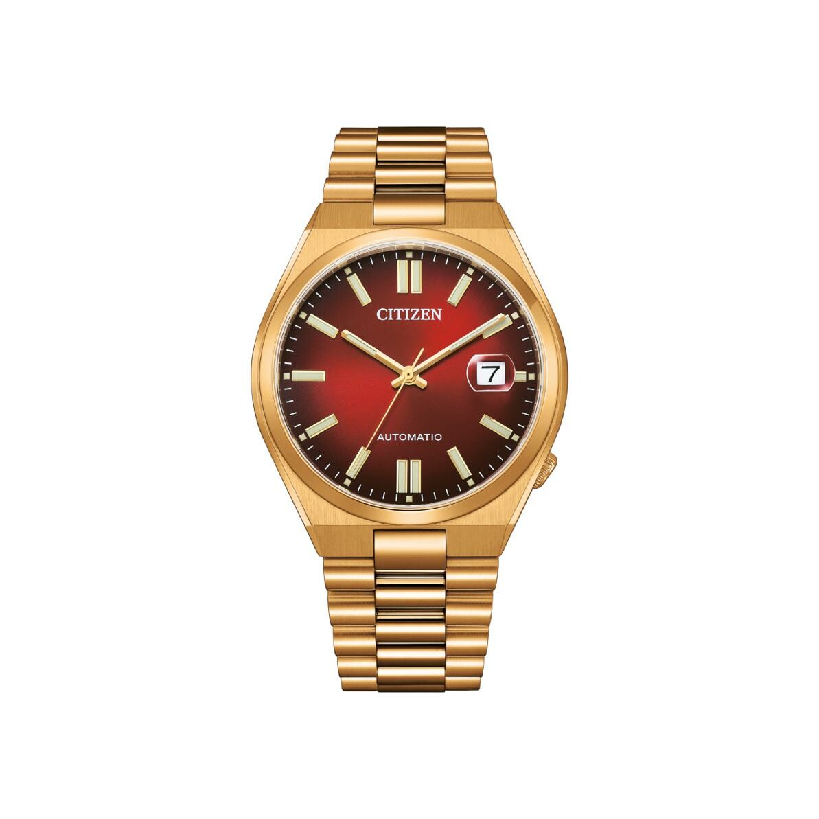 Citizen Tsuyosa NJ0200-50W - Montre Automatique Unisexe 37mm Cadran Violet, Verre Saphir