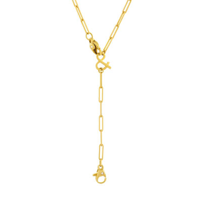 Chaîne min&ral Joaillerie en or jaune et diamant