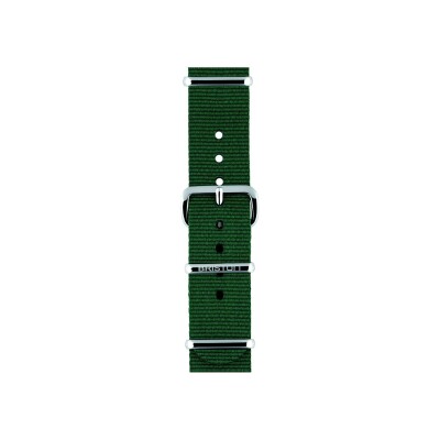 Bracelet de montre Briston en nato vert anglais