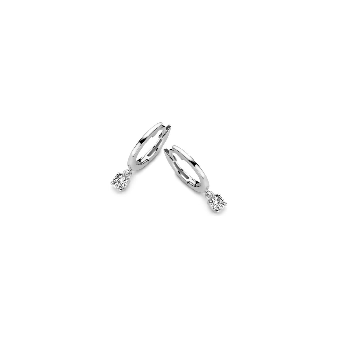 Boucles d'oreilles Naiomy Moments en argent et oxydes de zirconium