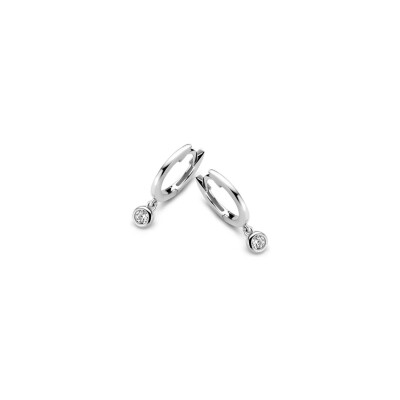 Boucles d'oreilles Naiomy Moments en argent et oxydes de zirconium