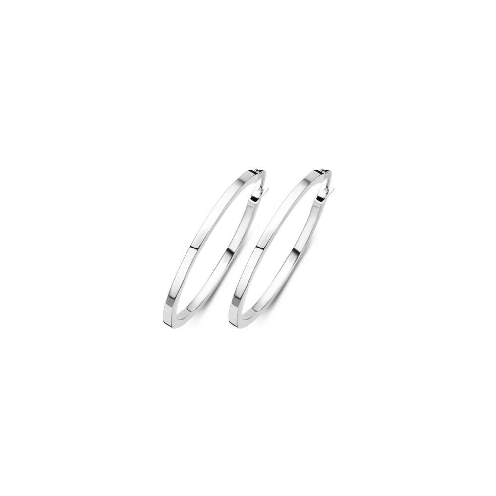 Boucles d'oreilles créoles Naiomy Moments en argent