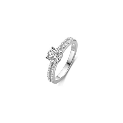 Bague Naiomy Silver en argent et oxyde de zirconium