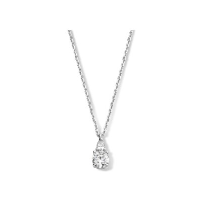 Collier Naiomy Silver en argent et oxyde de zirconium