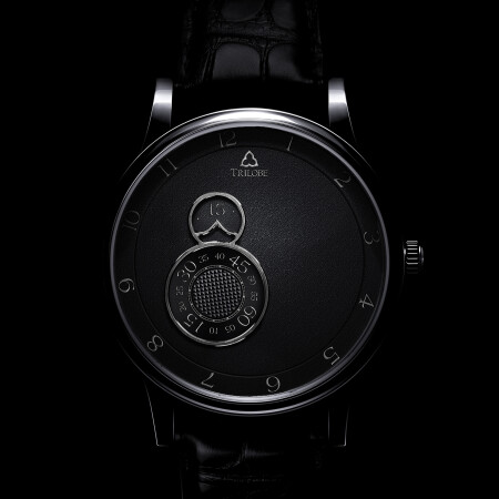 Montre Trilobe Nuit Fantastique Noir Grainé