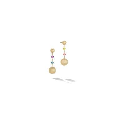 Boucles d'oreilles pendantes Marco Bicego Africa en or jaune