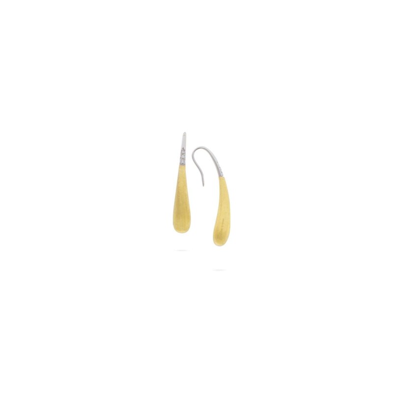 Boucles d'oreilles Marco Bicego Lucia en or jaune et diamants