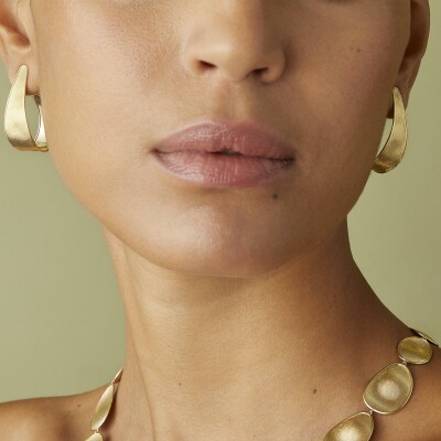 Boucles d'oreilles Marco Bicego LUNARIA en or jaune