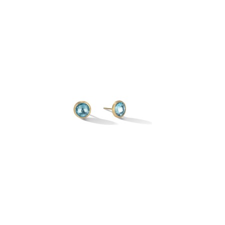 Boucles d'oreilles Marco Bicego Jaipur en or jaune et topaze