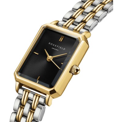 Montre Rosefield Duotone Black 