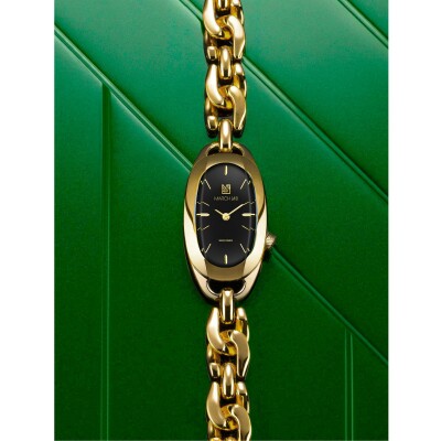 Montre March LA.B OBLONGUE ELECTRIQUE 20 MM - SUPREME - Gourmette Dorée