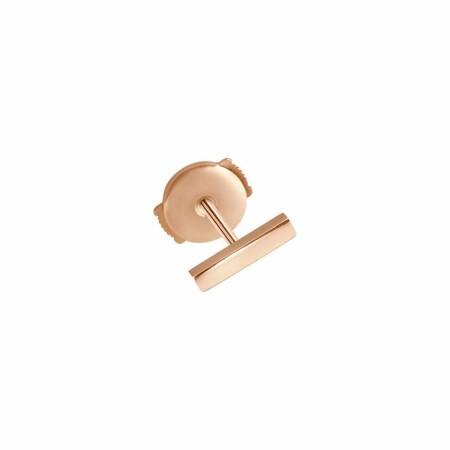 Mono boucle d'oreille Vanrycke Medellin en or rose, taille S