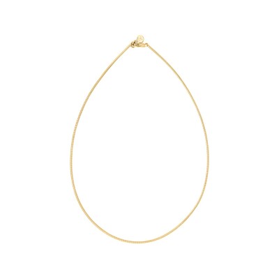 Collier FREYWILLE en émail et plaqué or jaune 45cm