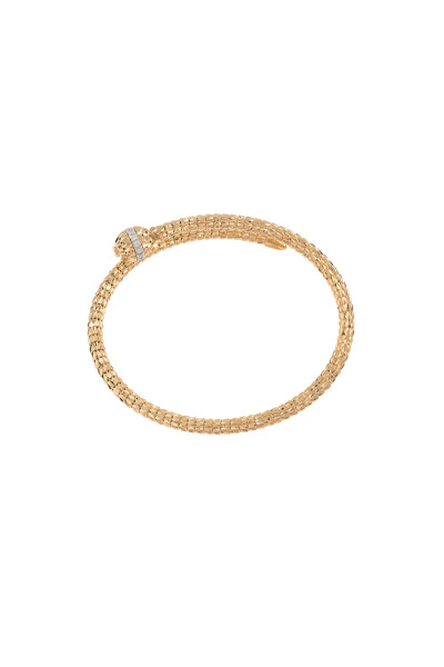 Bracelet Officina Bernardi Ophidia en or jaune et diamants