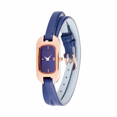 Montre OPEX Ballerine Rose Gold / Blue