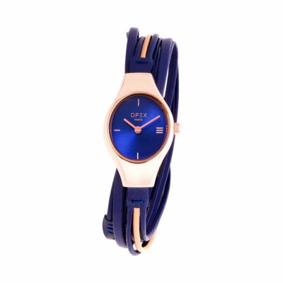 Montre OPEX Filante Pink Gold / Dark blue