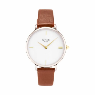 Montre OPEX Rotonde Silver / Brown