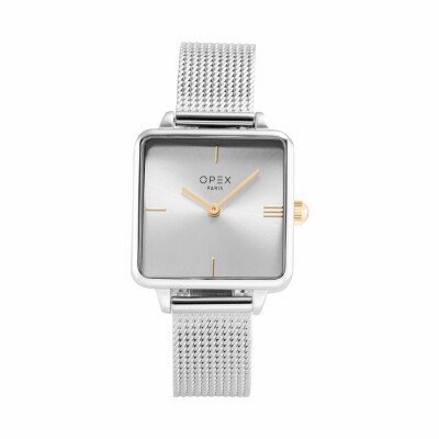 Montre OPEX Square Silver / Silver