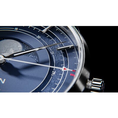 Montre Mu:n Watches Orion Blue OR75B - Edition Limitée
