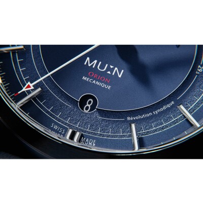 Montre Mu:n Watches Orion Blue OR75B - Edition Limitée